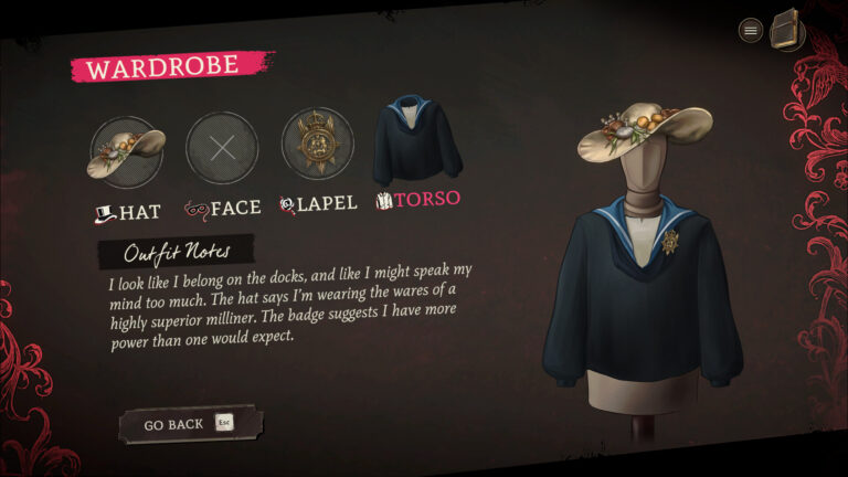 Mask of the Rose outfit screenshot
