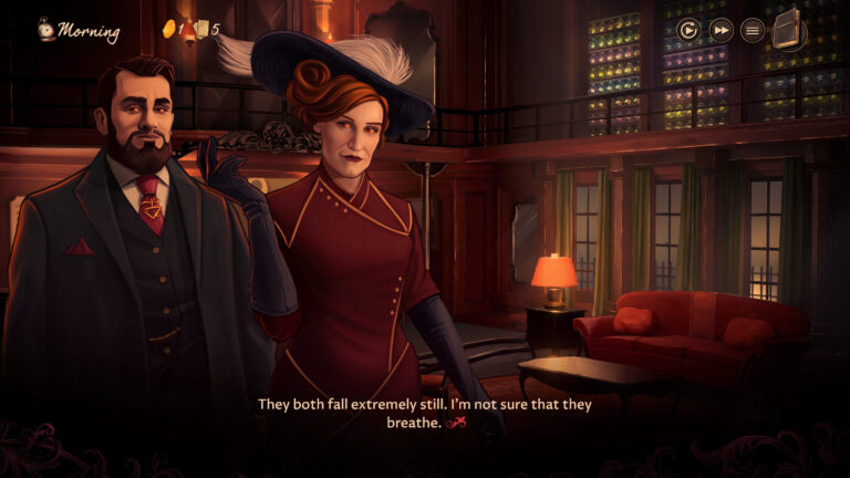 Mask of the Rose dialogue screenshot