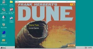 Dune Board Game Emulator Start Screen