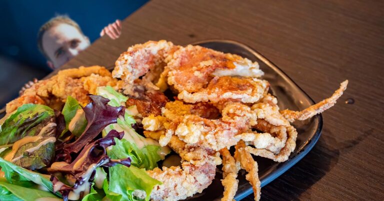The concept of soft shell crab