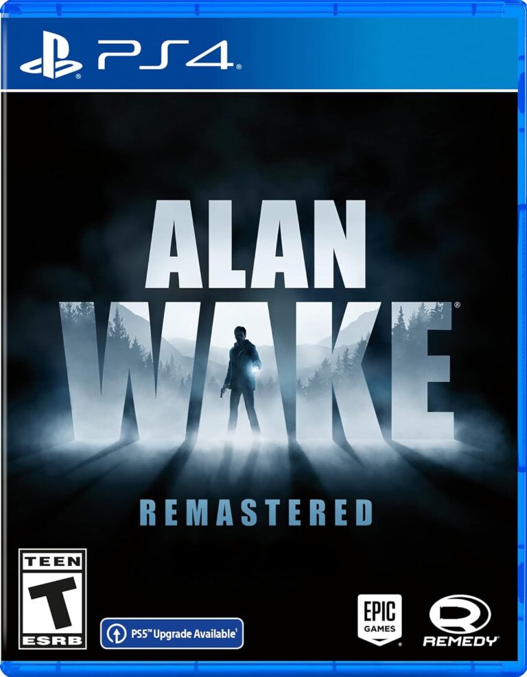 Alan Wake remastered box art