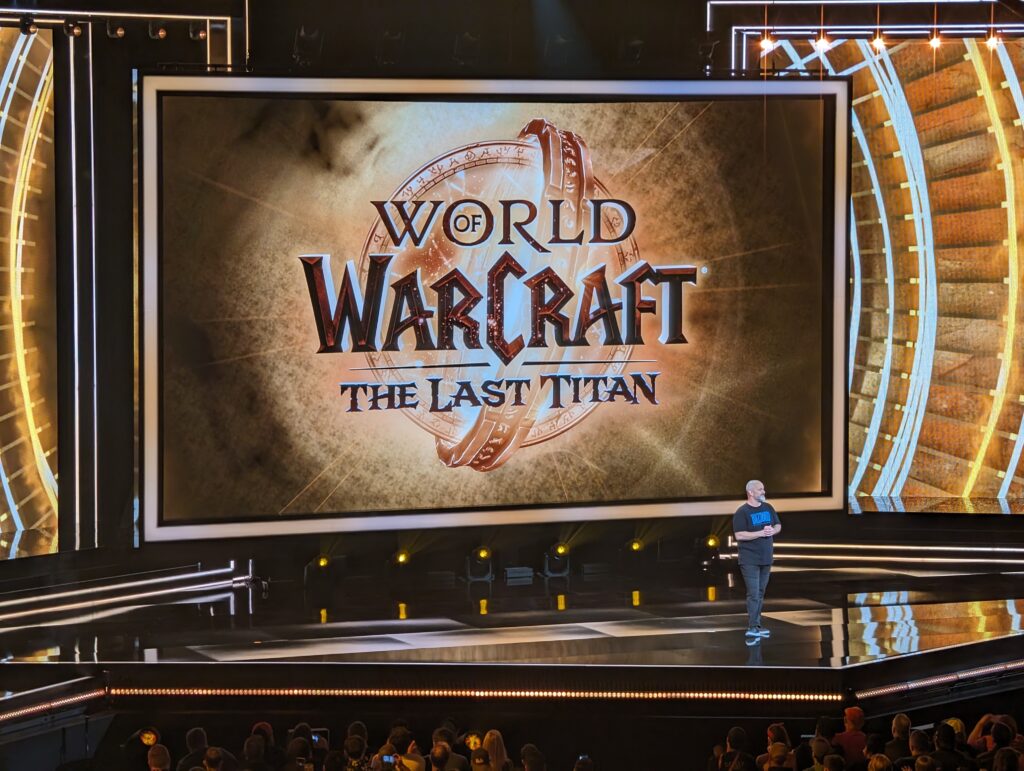 World of Warcraft The Last Titan key art