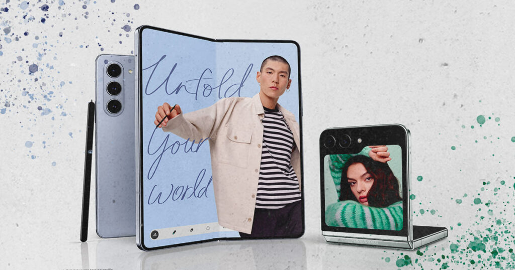 Galaxy Z Flip 5 and Galaxy Z Fold 5