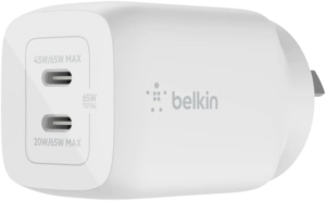 Belkin Dual USB-C GaN Wall Charger