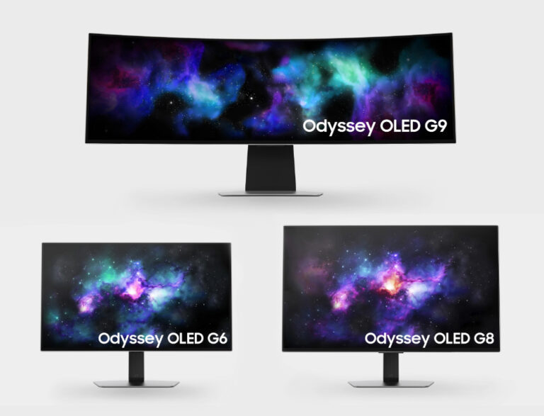 Samsung Odyssey 2024 gaming monitors