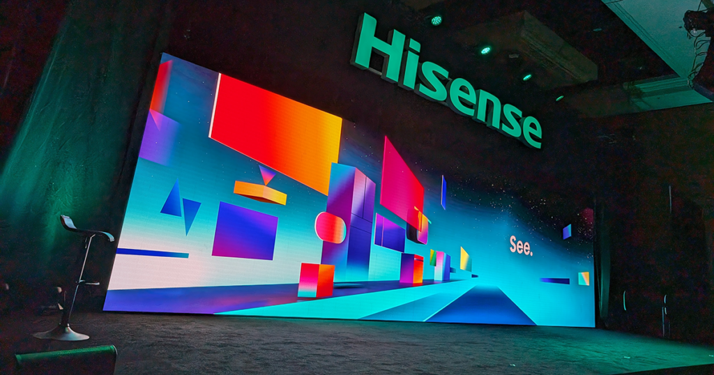 Hisense CES press conference