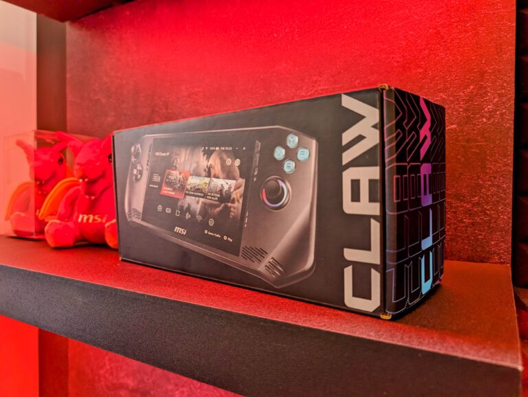 MSI Claw gaming handheld