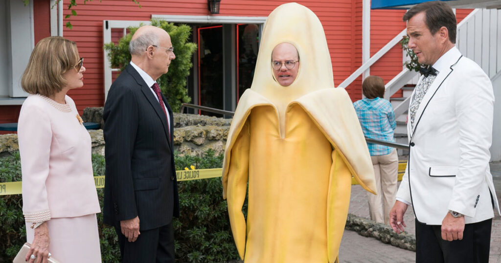 arrested development season 5 clip with Tobias in a banana costume