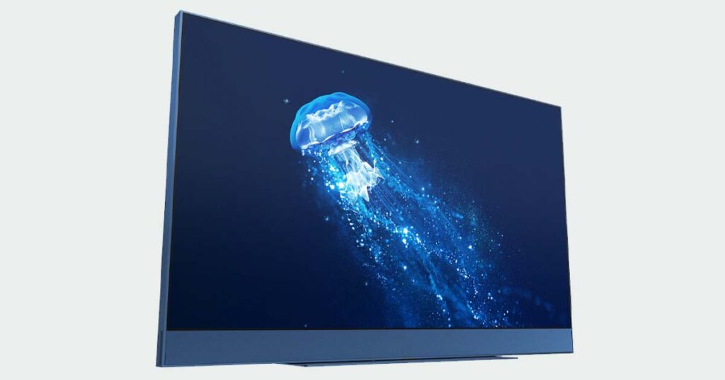 Picture of the Blue Sky Glass TV