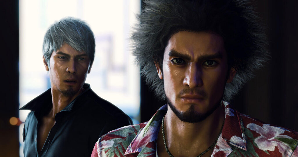 Kazuma Kiryu and Ichiban Kasuga in Like a Dragon: Infinite Wealth