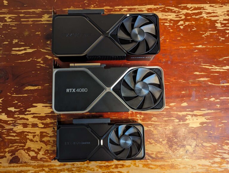 Nvidia GeForce RTX 4070 Super - comparison