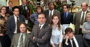 The full cast of the US office