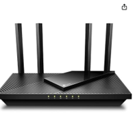 front shot of TP-Link AX1800 WiFi 6 Router