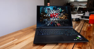 Legion Pro 5i 2024 sitting on desk