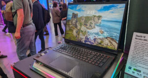 MSI Computex Mercedes laptop