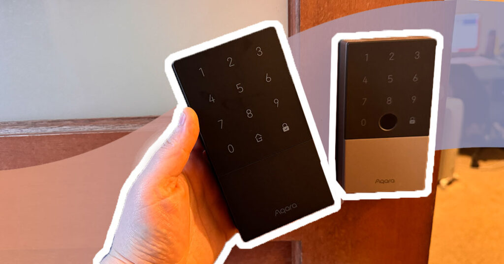 aqara u50 and u100 locks side by side