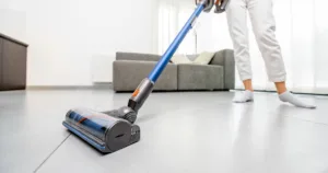 blue stick vacuum