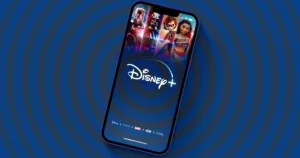 Disney Plus app on a smartphone