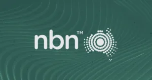 NBN logo on greenbackground