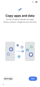 Samsung Galaxy S25 FE settings