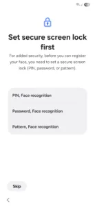 Samsung Galaxy S25 FE settings
