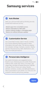 Samsung Galaxy S25 FE settings