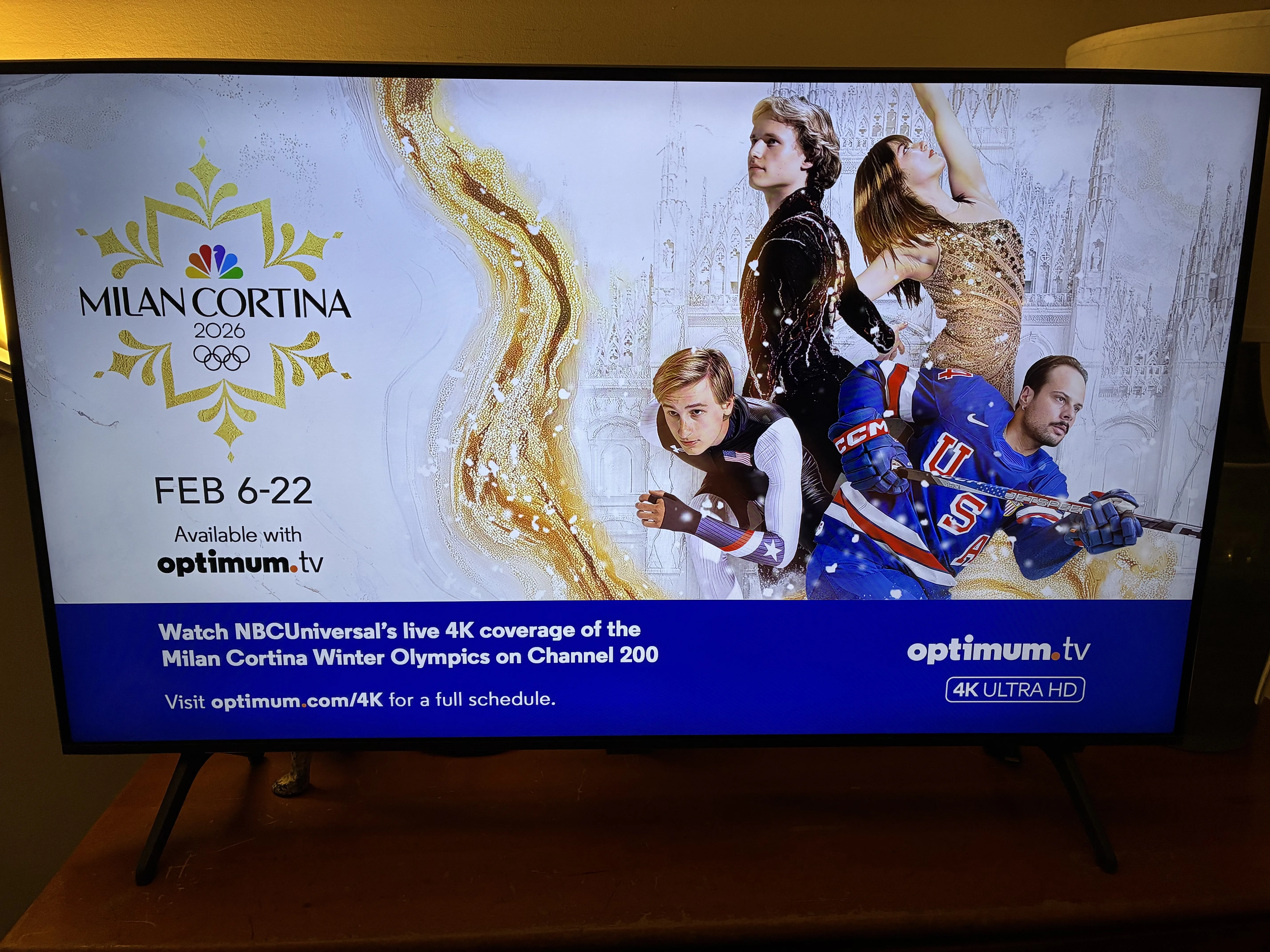 If you have a 4K TV and want the sharpest image possible, go for Optimum’s 4K Ultra HD