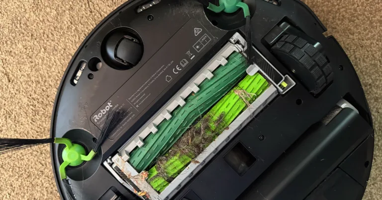 Roomba Max 705 Combo anti tangle rollers, tangled