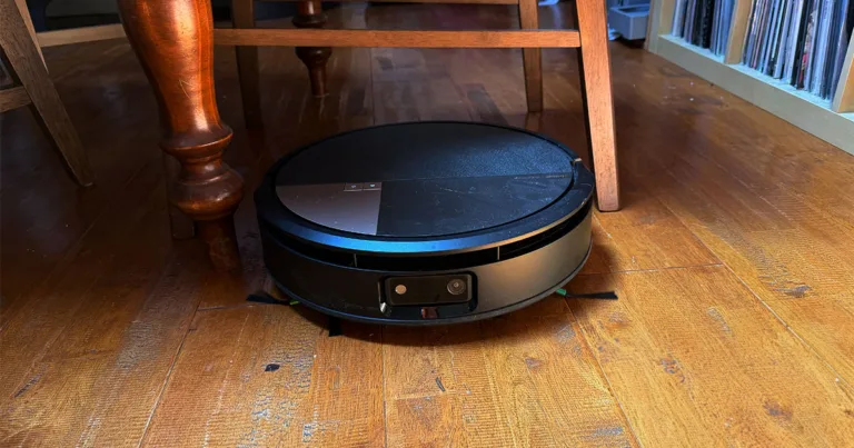 Roomba Max 705 Combo under chairs