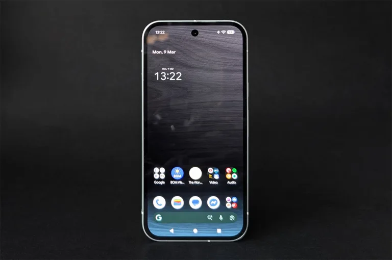 Google Pixel 10a home screen