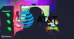 Person streaming and gaming on a computer TV. Image Credit: iStock/DisobeyArt