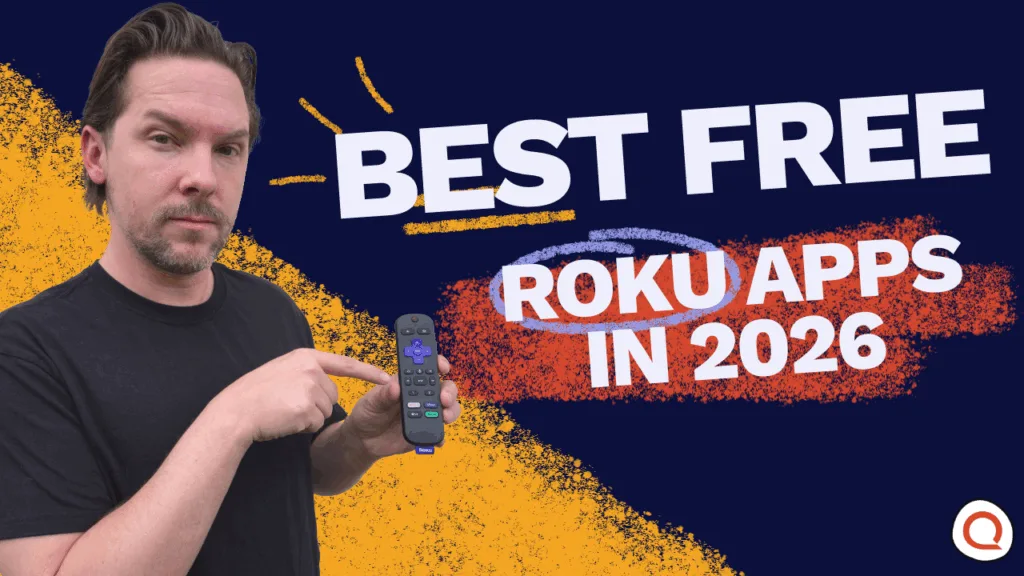 Person holding Roku remote.