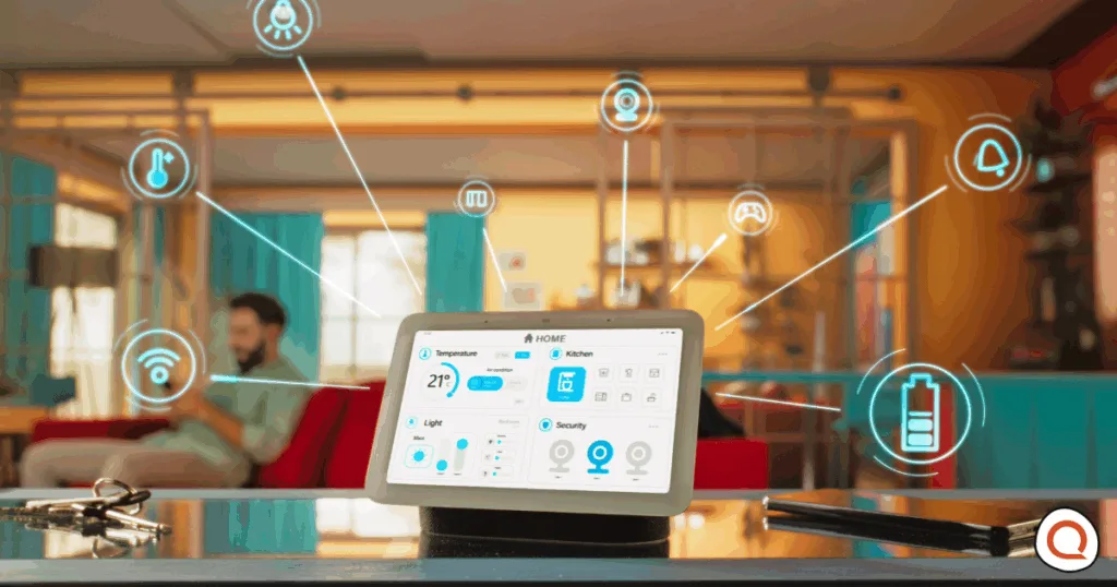 Smart tech hub connecting all areas of tech in a household. Image credit: iStock/gorodenkoff