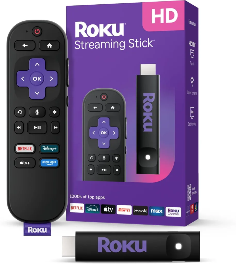 Roku Streaming Stick HD with remote