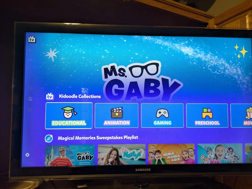 Kidoodle.TV home page