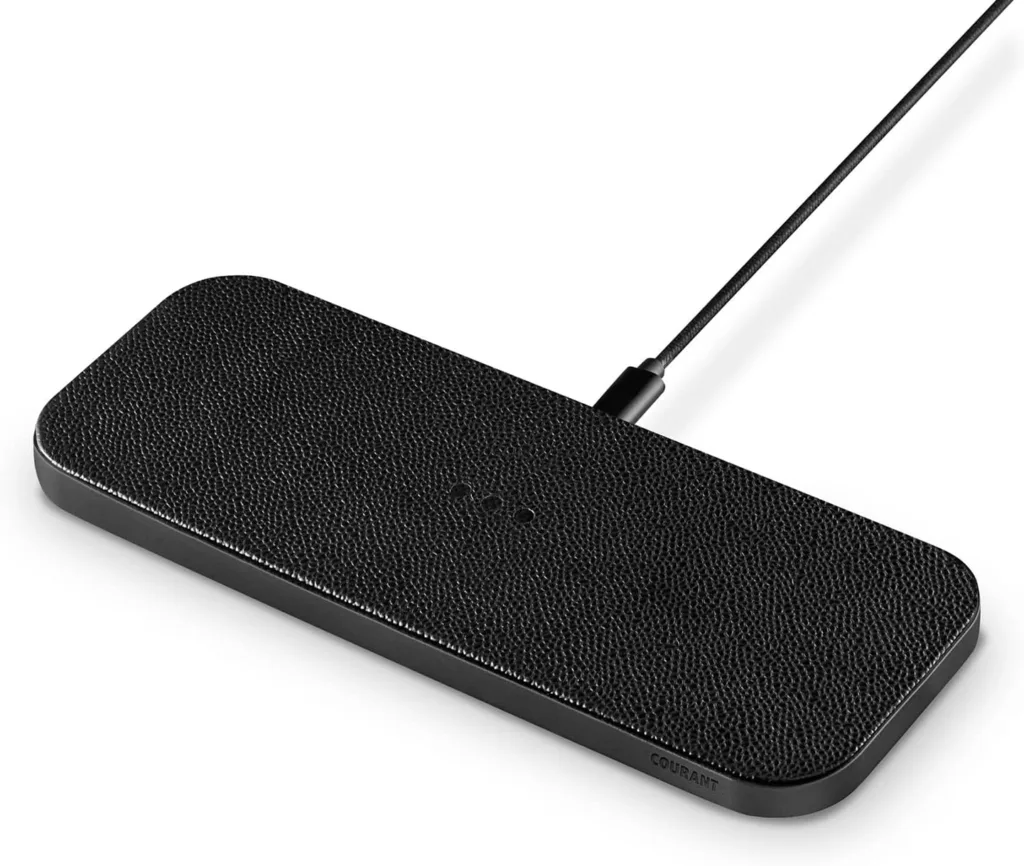 The Courant Catch:2 Charger in front of a white backdrop.