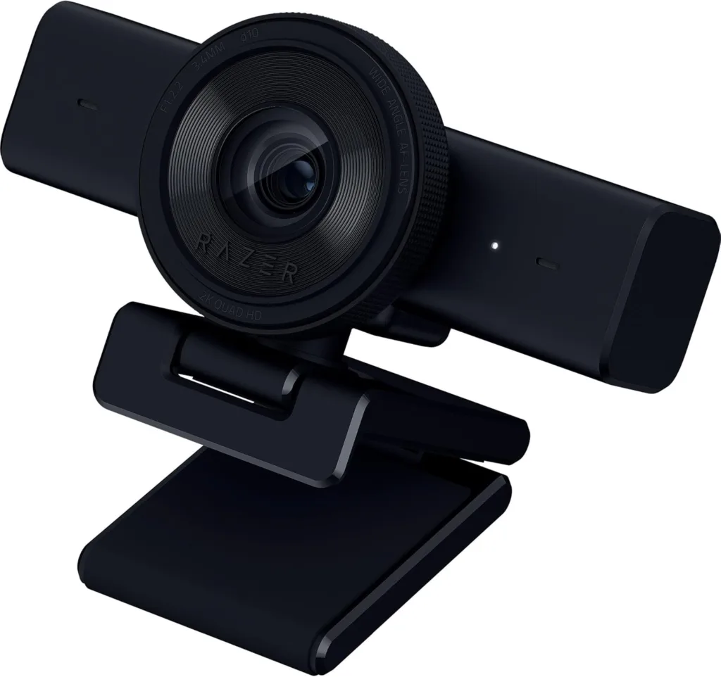 Razer Kio Pro Webcam against a white backdrop.