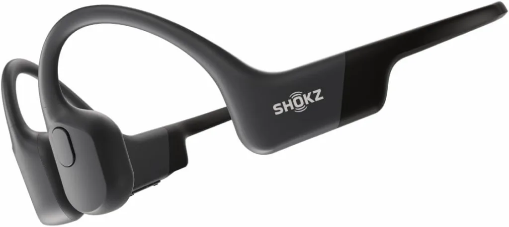 The Shokz OpenRun against a white background.