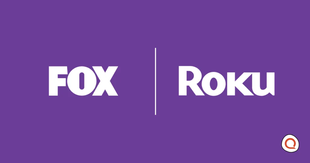 Fox and Roku logos side by side, representing Fox's acquisition of Roku.
