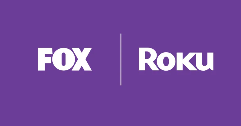 Fox and Roku logos side by side, representing Fox's acquisition of Roku.