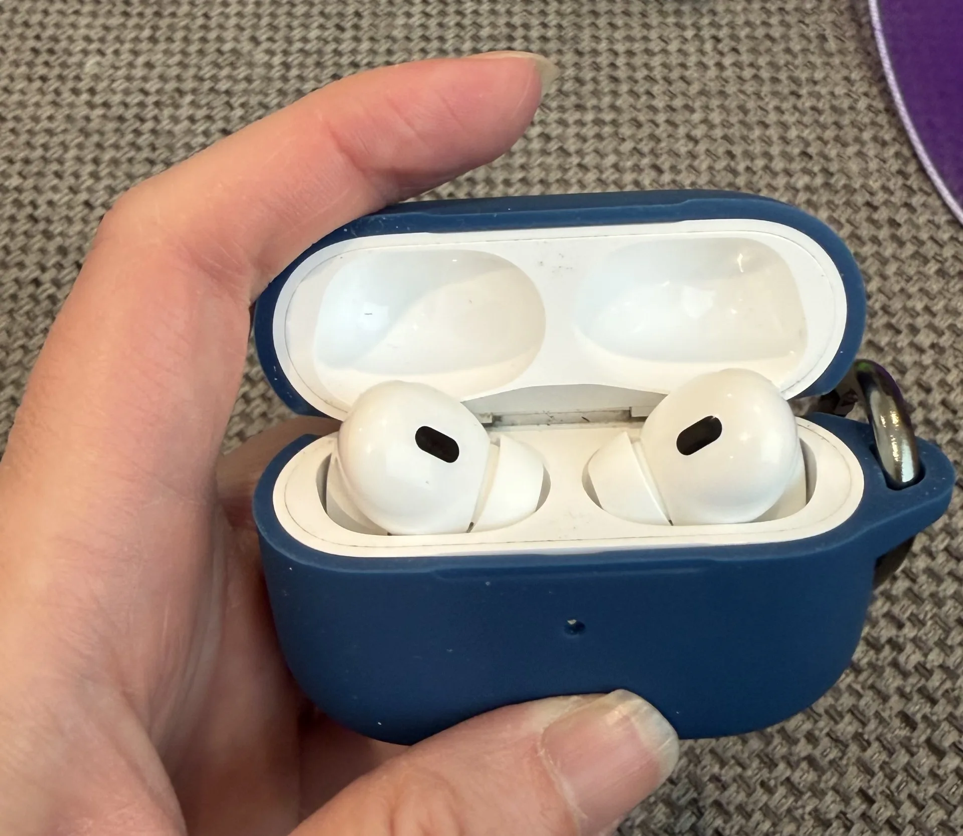 A pair of AirPods Pro 2