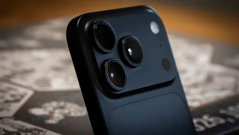 Close up on the camera on the iPhone 18 Pro